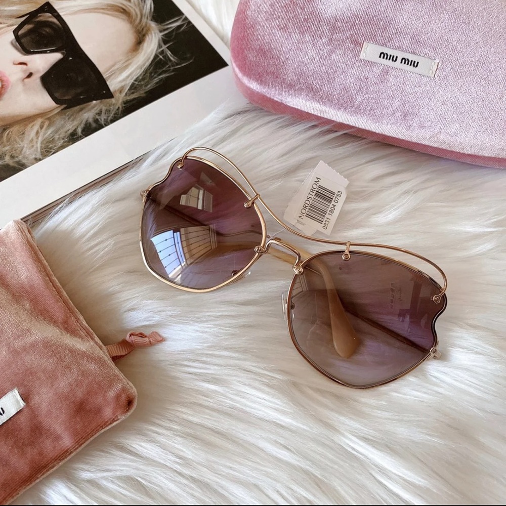 Miu Miu sunglasses 65mm Doesn’t come with sunglass cloth covering